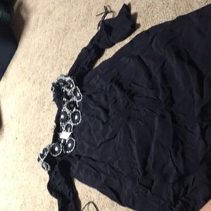 NWT loft dress crochet top